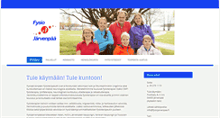 Desktop Screenshot of fysiojarvenpaa.fi